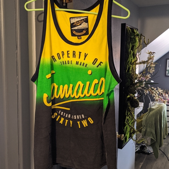 Jamaica Shirt Med Tank Top Medium - Picture 1 of 3
